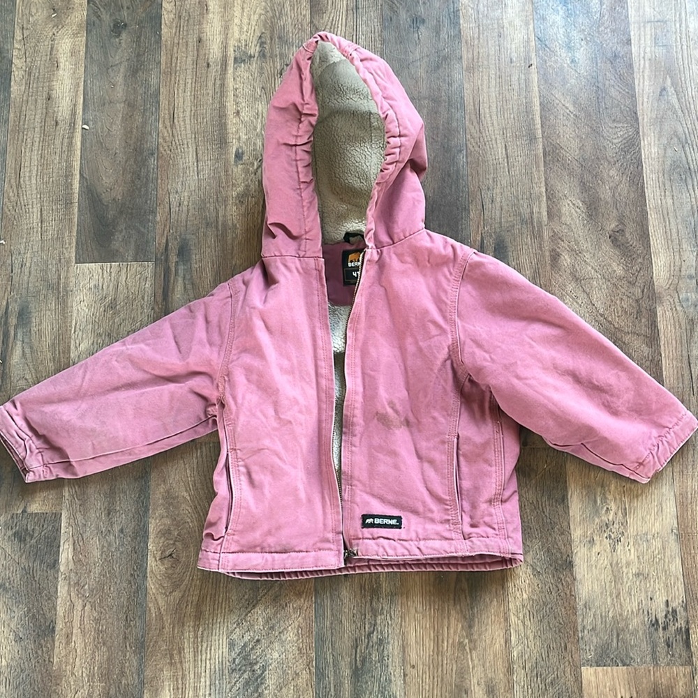Berne girls coat size 4T
